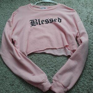 Blessed crop tee
